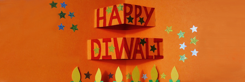 Making Diwali Cards