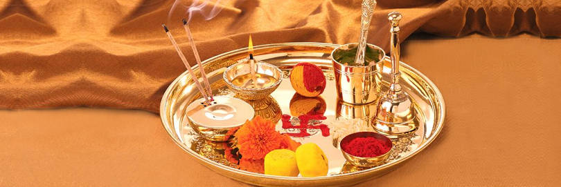Diwali Pooja thali