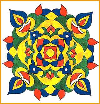 Best Festival Rangoli Designs Flower Patterns