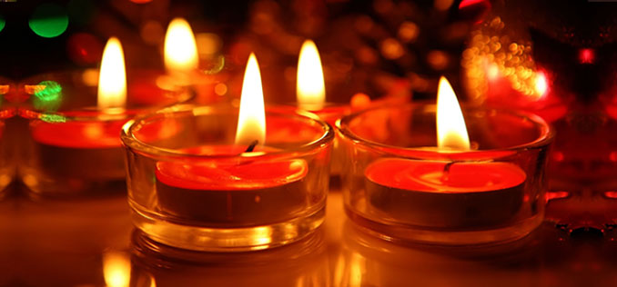 diwali candle