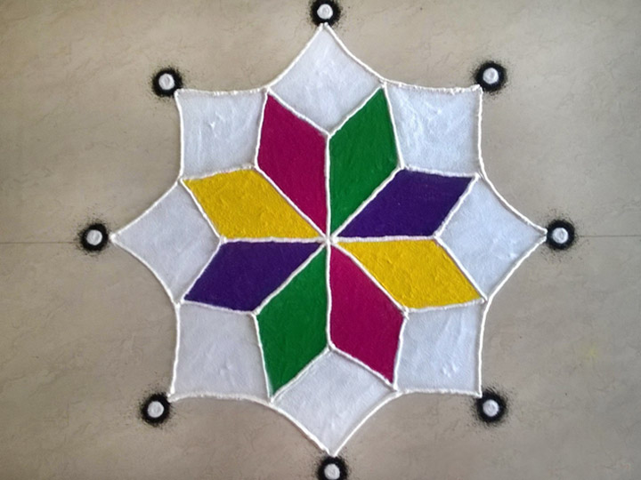 Easy Rangoli Design