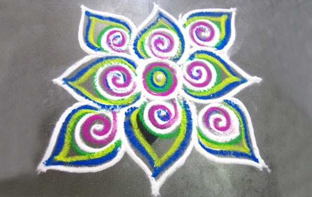 Easy Rangoli Design