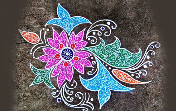 Easy Rangoli Design